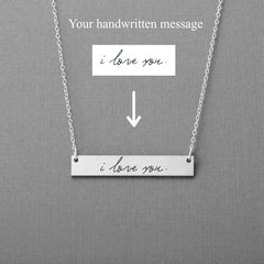 Custom Handwriting Jewelry - One Of The Most Meaningful Pieces Of Jewelry