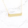 Love Letter Necklace - Solid 14K Gold