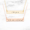 I Love You To The Moon And Back Necklace - Set of 2 Mother Daughter Necklaces