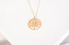 Tree Of Life Necklace Gold