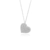 Personalized Heart Lyric Necklace or Wedding Vows