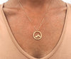 Cute Gold Mountain Necklace