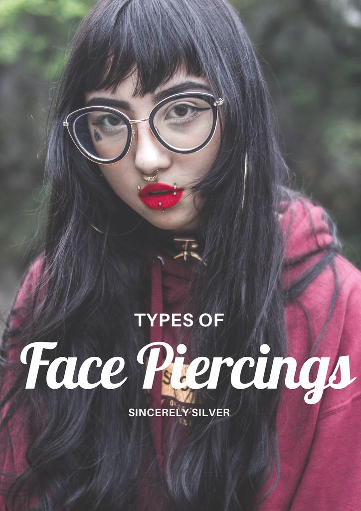 Types of piercings face online