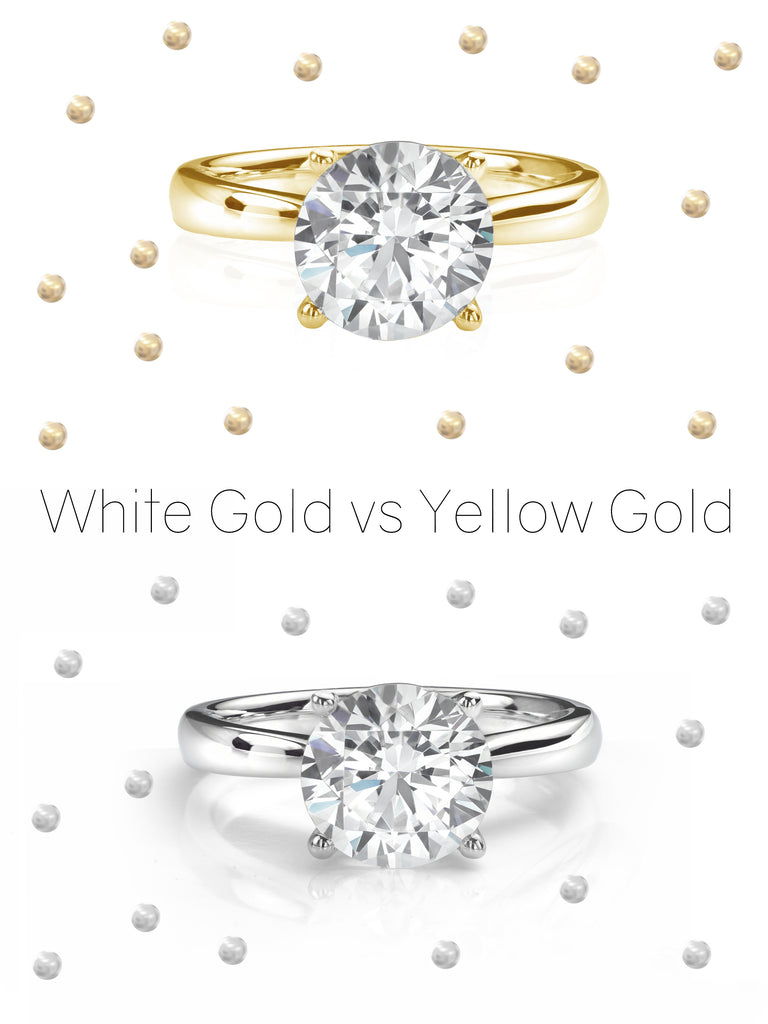 White Gold vs Yellow Gold