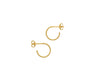 14kt Gold-Filled Tiny Twisted Hoop Earrings