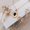 Custom Vintage Silhouette Necklace