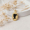 Custom Vintage Silhouette Necklace