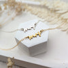 Dainty Mrs Necklace - Gift For Bride