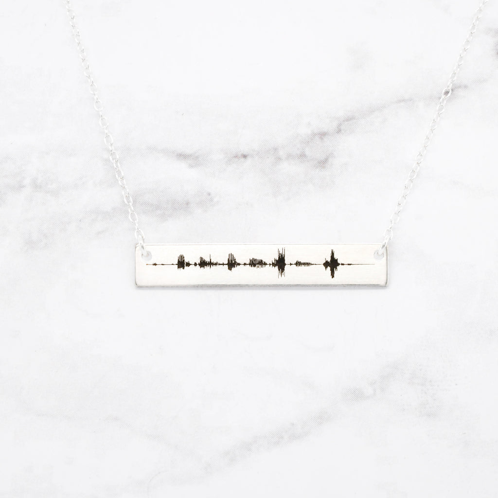 Soundwave Necklace - 25th Anniversary Jewelry