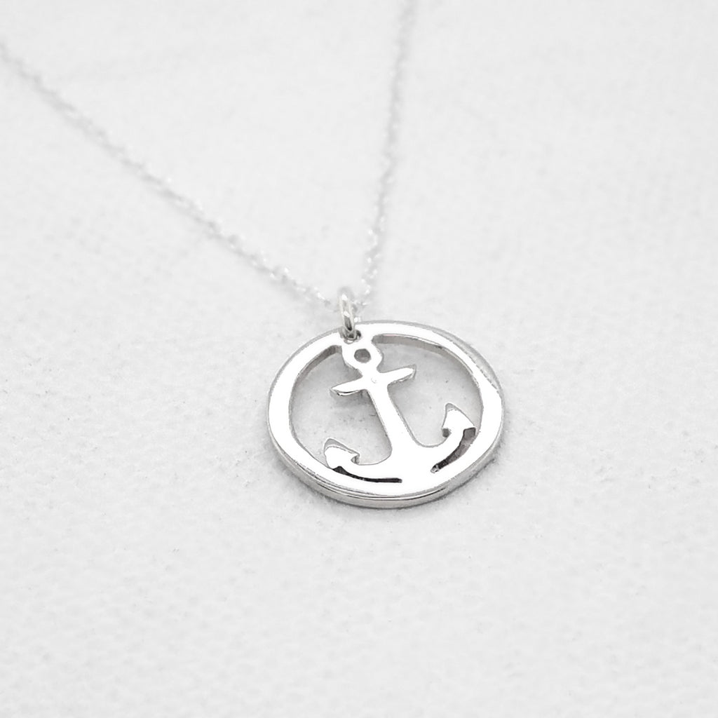 Anchor Necklace Womens