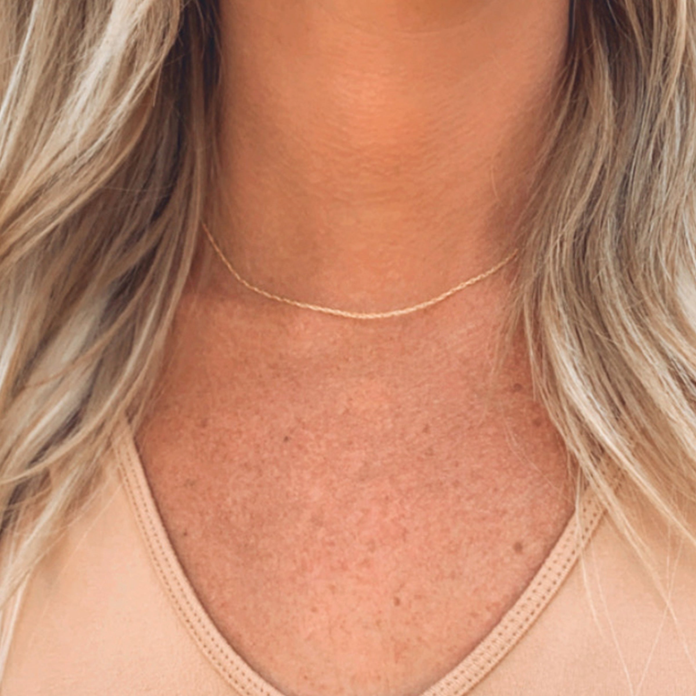 Women's Solid Gold Rope Chain | The Gold Goddess – The Gold Gods