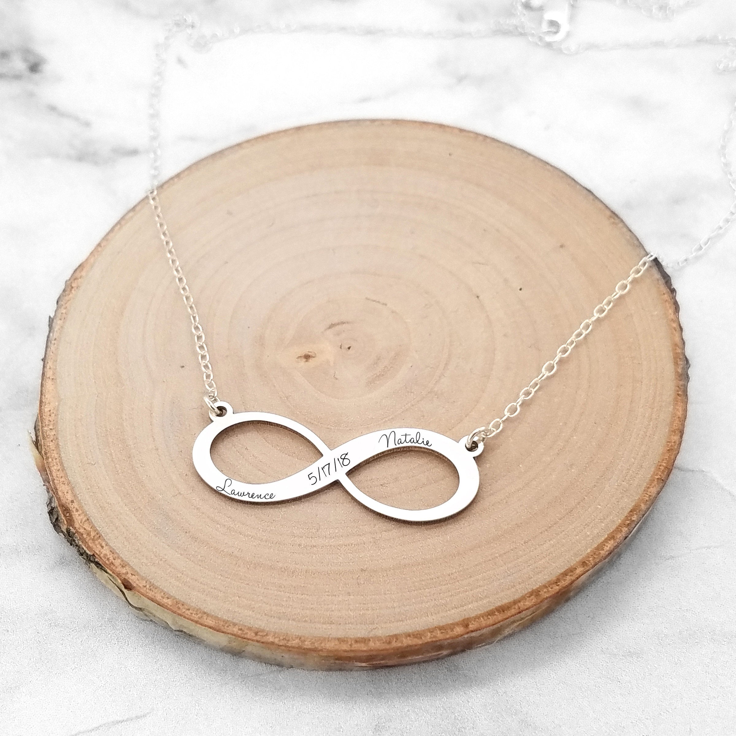 Amazon.com: OQKKYY for Daughter - S925 I Love You Until Infinity Runs Out  Crystal Infinity Necklace,Crystal Infinity Love Necklace Earrings Set  Personalized Gift for Daughter Jewelry Pendant (Necklace+Earrings):  Clothing, Shoes & Jewelry