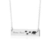 Mom Necklace - Bear and Cubs