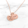 Personalized Couples Necklace