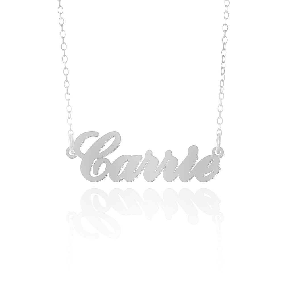 Silver Carrie Necklace