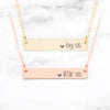 Sister Necklaces - Set of 2 Sister Necklaces