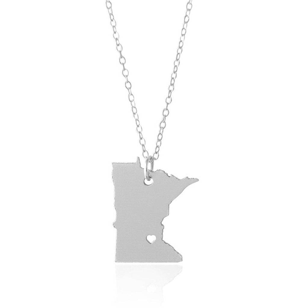 Minnesota Necklace - A Sterling Silver Necklace