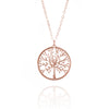 Tree Of Life Necklace Rose Gold