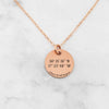 Where It All Began Necklace - Anniversary Coordinates Necklace