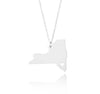 New York Custom Coordinates Necklace