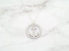 sterling silver anchor necklace