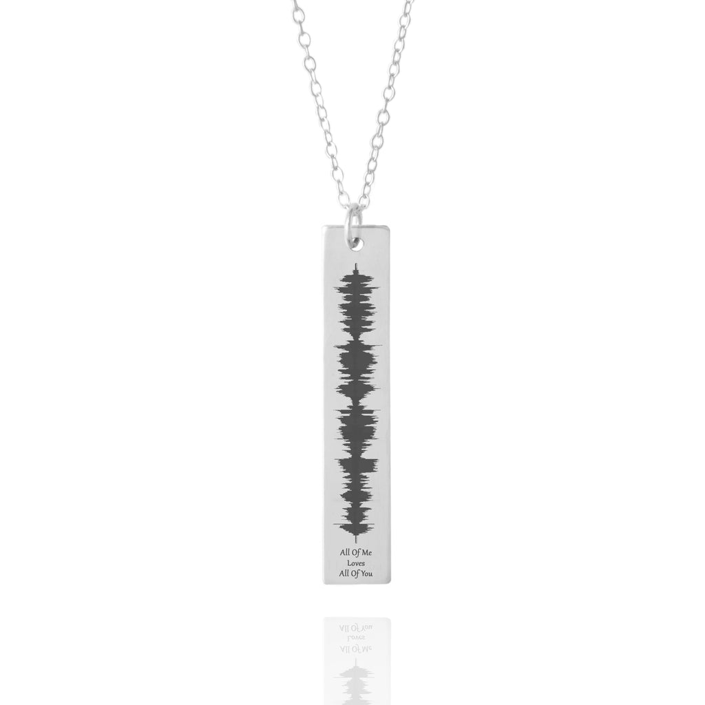 All Of Me Sound Wave Necklace